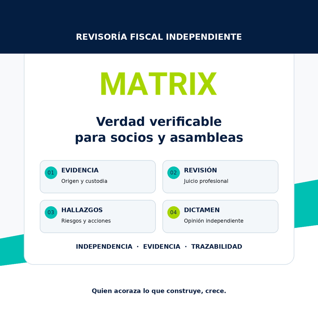 Revisoría fiscal independiente con Matrix